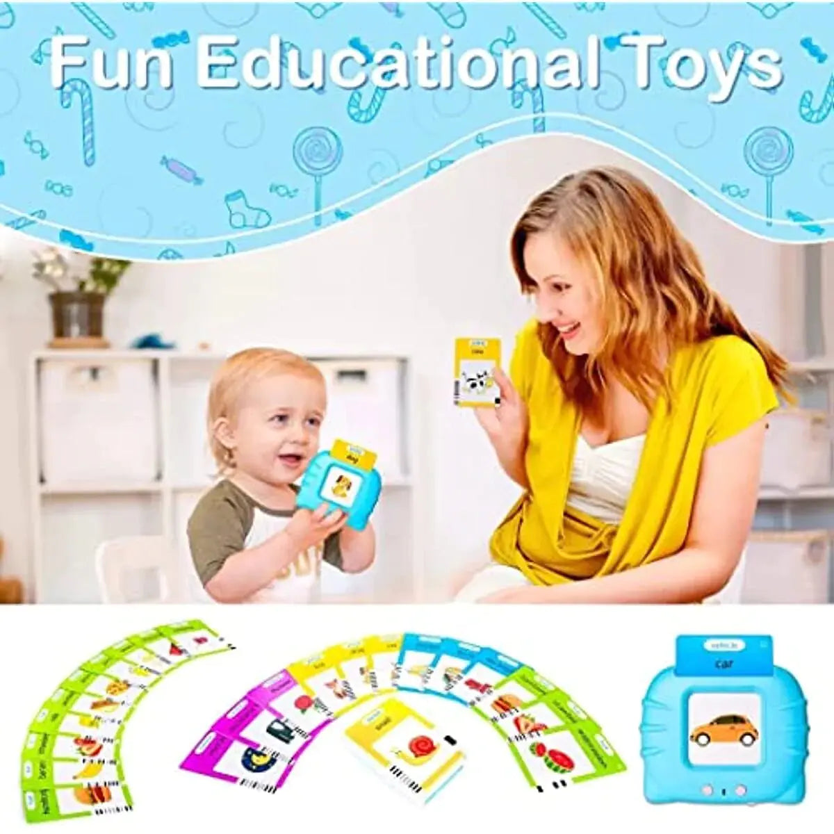 Baby Boys And Girls Preschool Learning Reading Machine