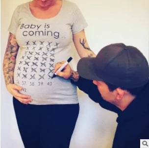 Baby Countdown Maternity Shirt