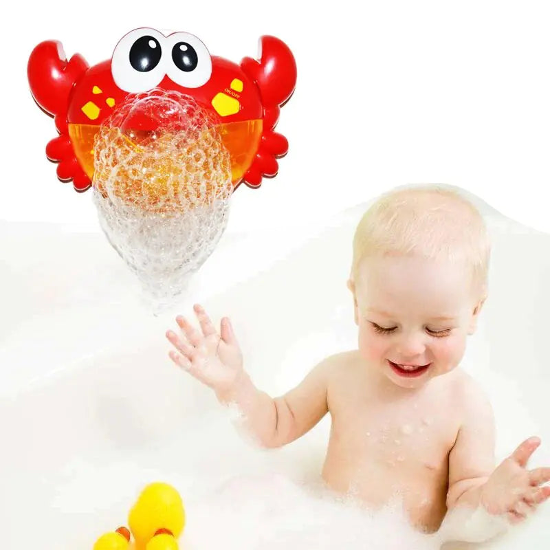 New Bubble Crab Baby Bath Toy