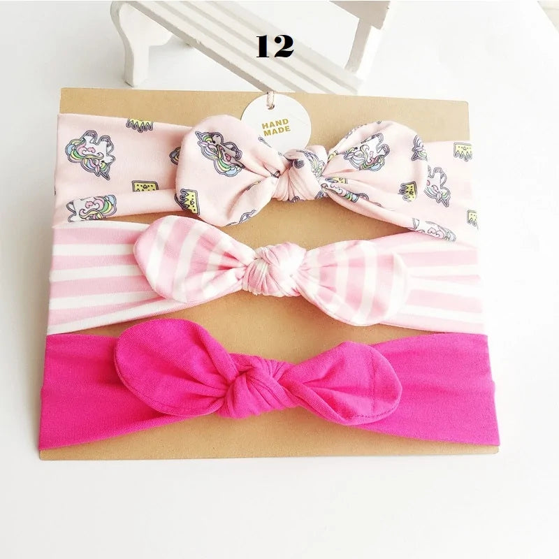 Baby Headband For Girls Flower Rabbit