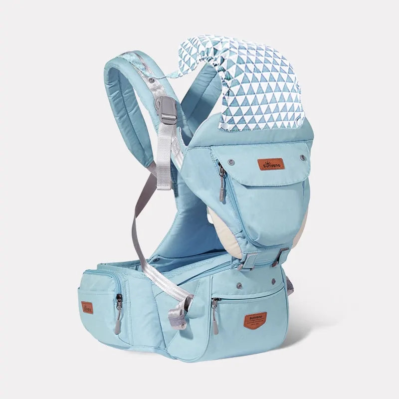 Sunveno Ergonomic Baby Carrier with Hip Seat