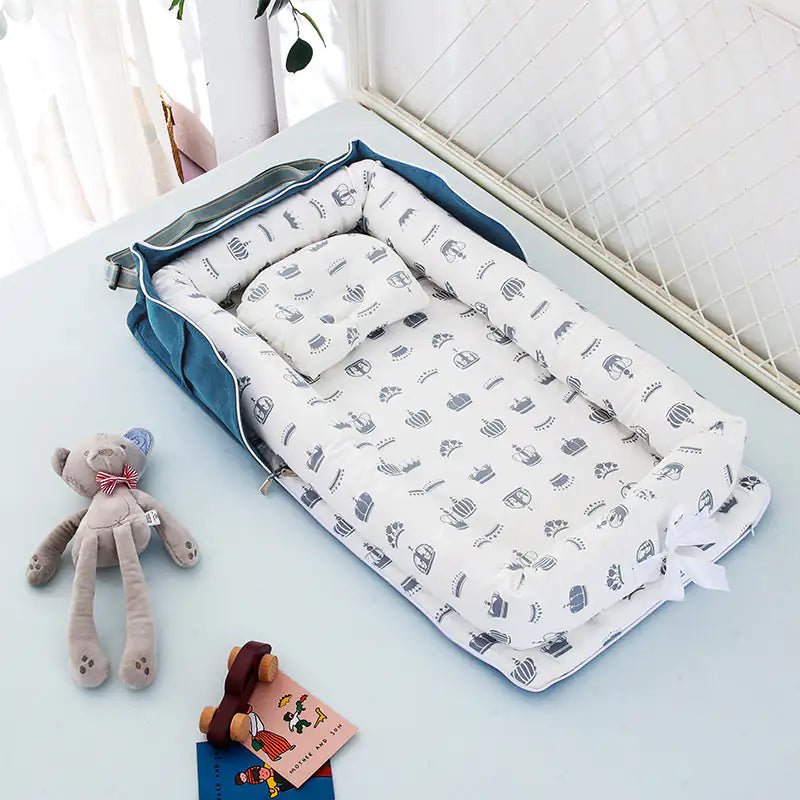 Cotton Portable Foldable Baby Bed